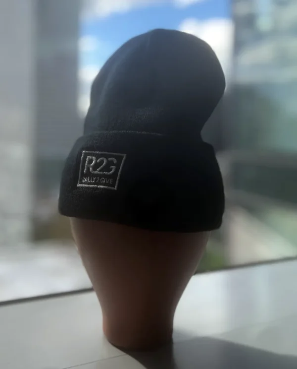 R2G Black Beanie - Image 2