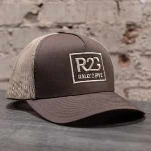 2025 R2G Snapback Trucker Hat- Brown and Tan